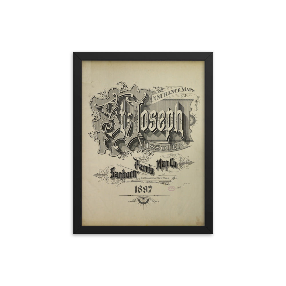 Saint Joseph, Missouri (1897) (Cover Page)