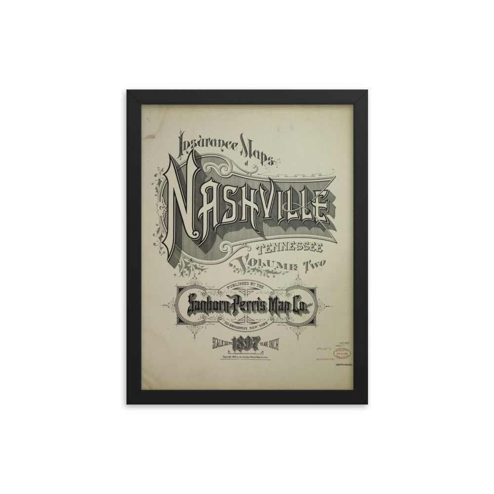 Nashville, Tennessee (1897) v2 (Cover Page)