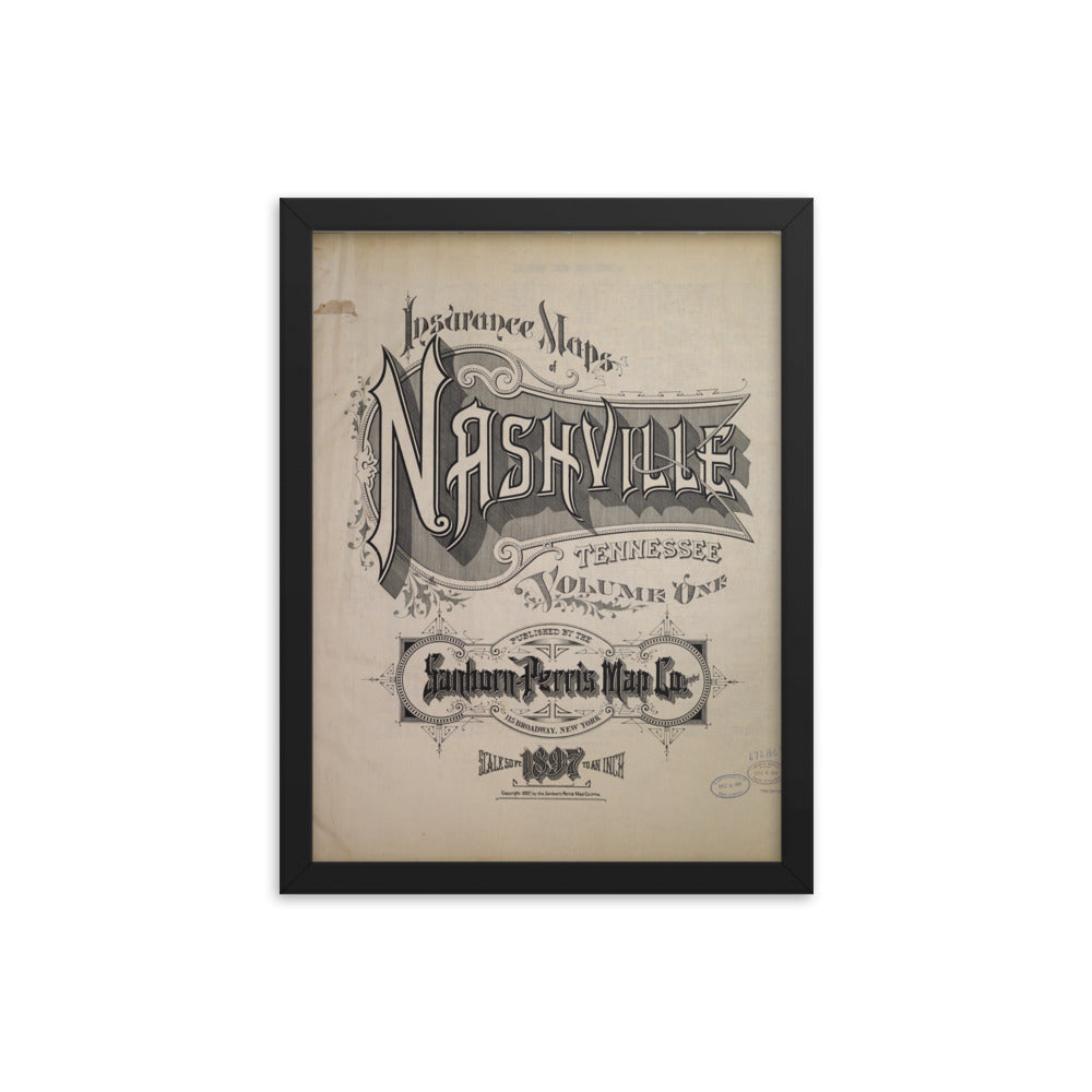 Nashville, Tennessee (1897) v1 (Cover Page)