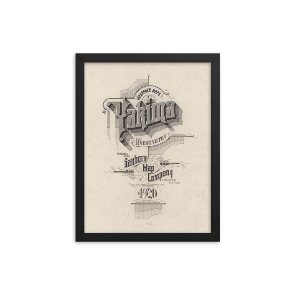 Yakima, Washington (1920) (Cover Page)