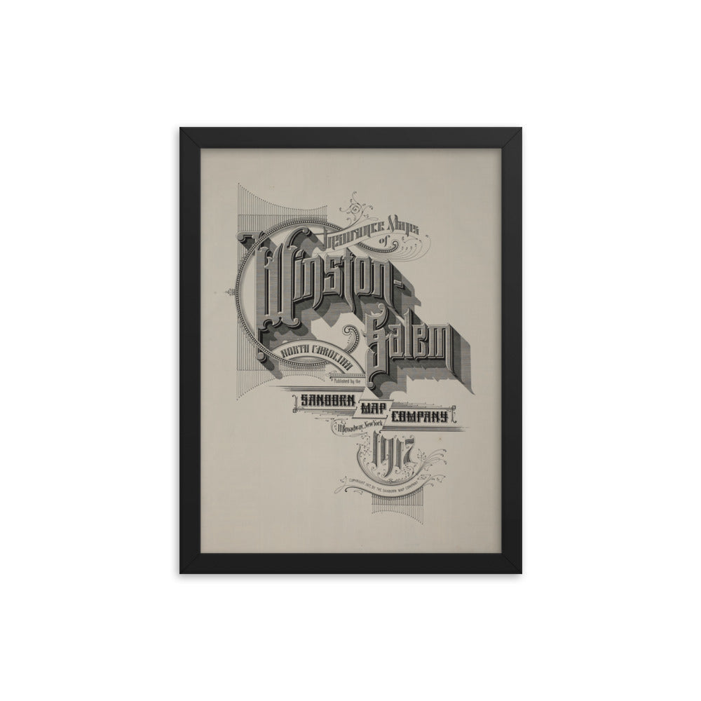 Winston-Salem, North Carolina (1917) (Cover Page)