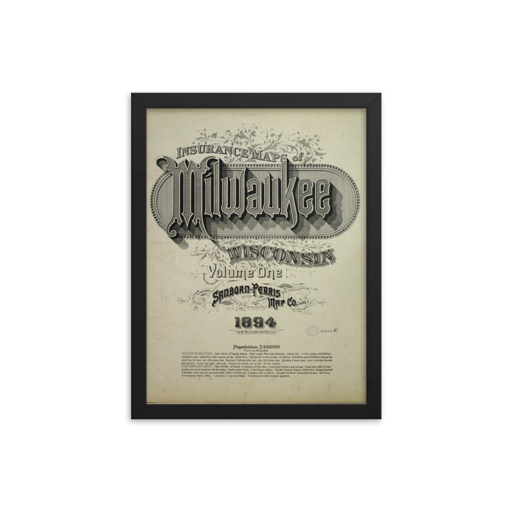 Milwaukee, Wisconsin (1894) (Cover Page)