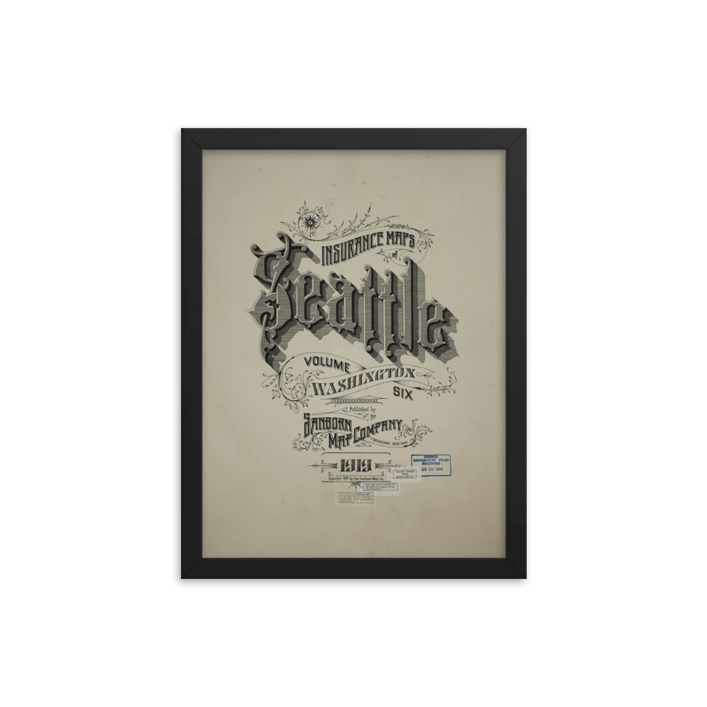 Seattle, Washington (1919) (Cover Page)