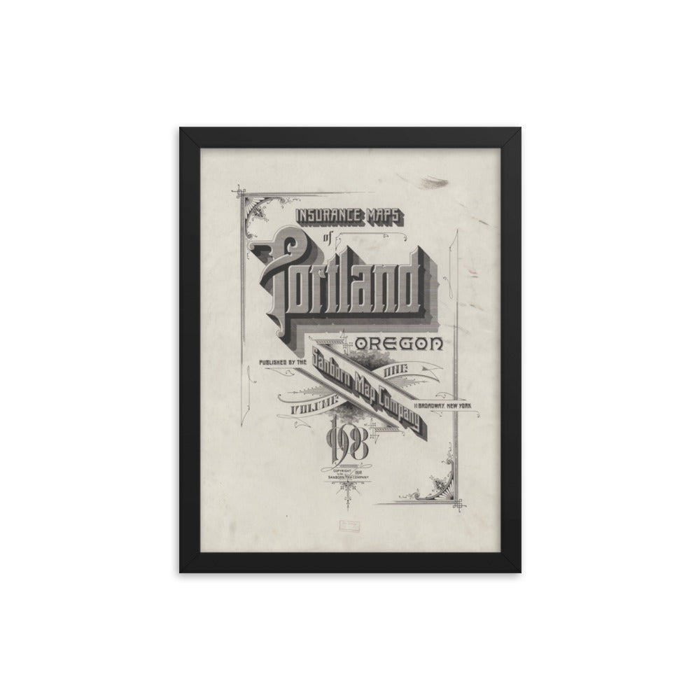 Portland, Oregon (1908) (Cover Page)
