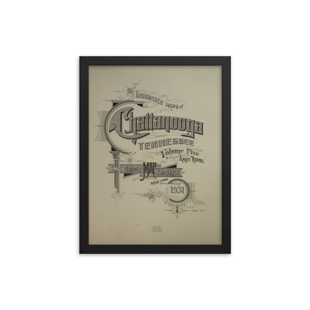 Chattanooga, Tennessee (1931) (Cover Page)