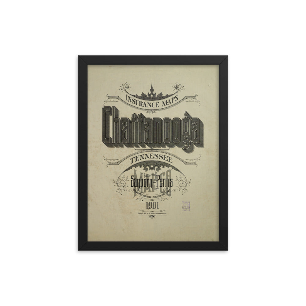 Chattanooga, Tennessee (1901) (Cover Page)