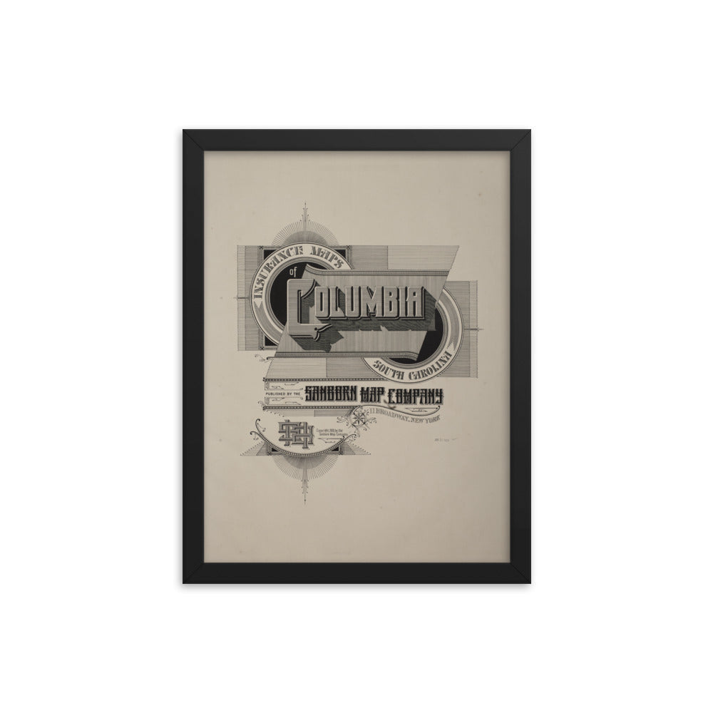 Columbia, South Carolina (1921) (Cover)