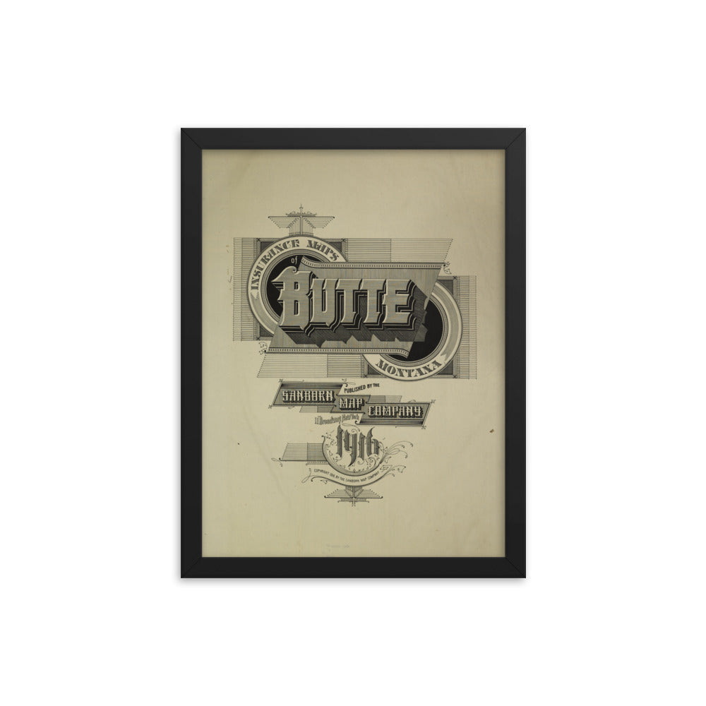 Butte, Montana (1916) (Cover)