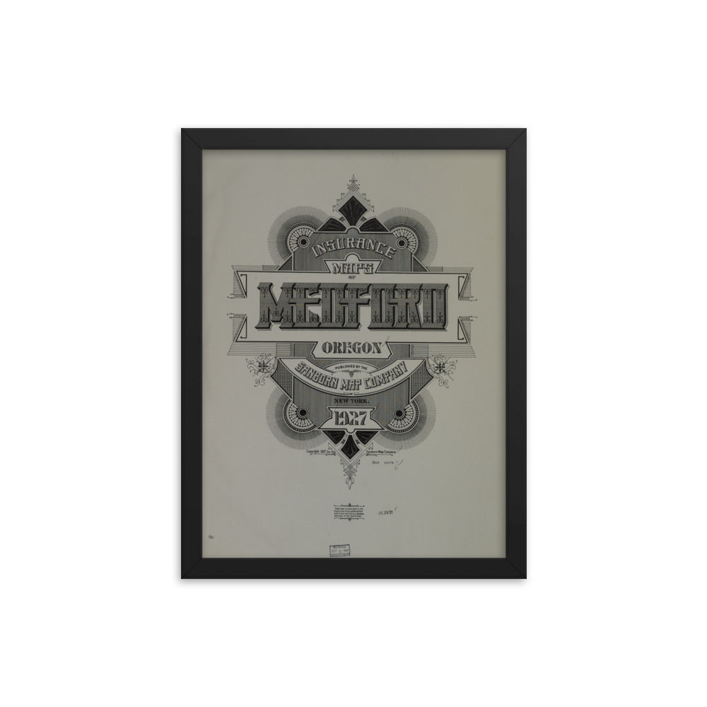 Medford, Oregon (1927) (Cover Page)