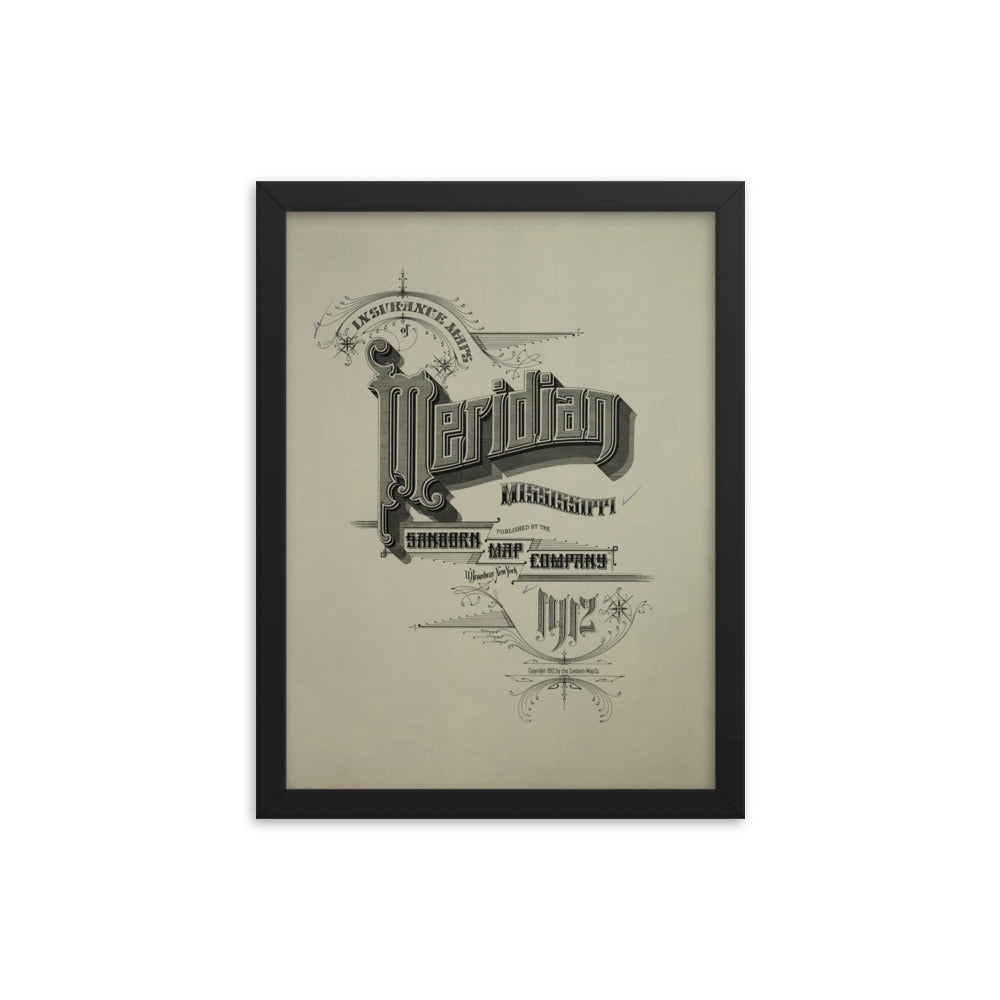 Meridian, Mississippi (1912) (Cover Page)