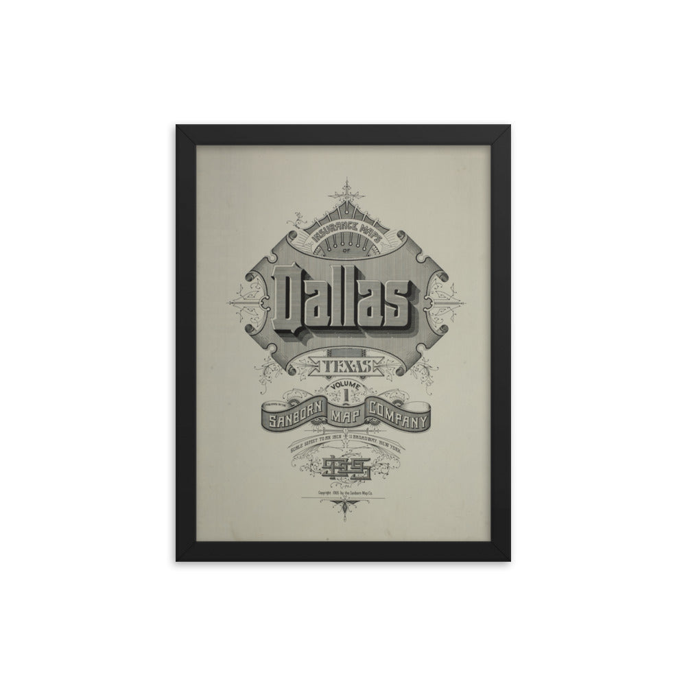Dallas, Texas (1905) (Cover Page)