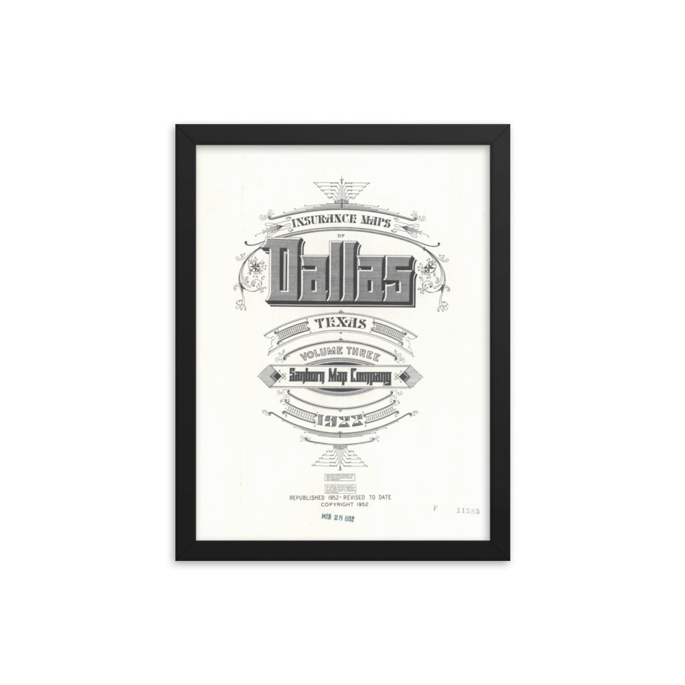 Dallas, Texas (1922) (Cover Page)