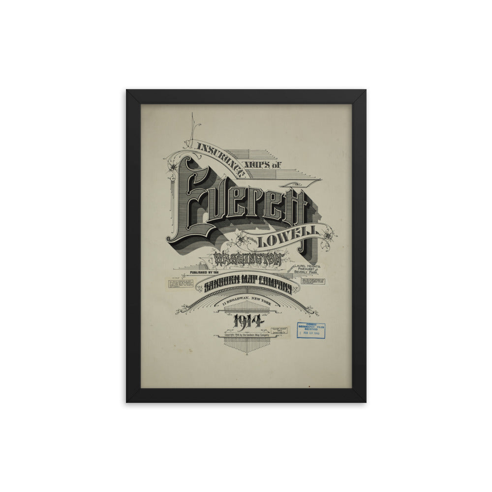 Everett, Washington (1914) (Cover Page)