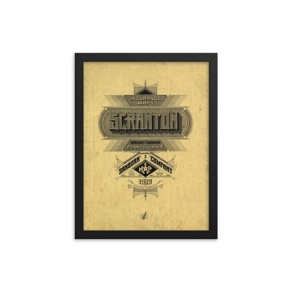 Scranton, Pennsylvania (1919) (Cover Page)