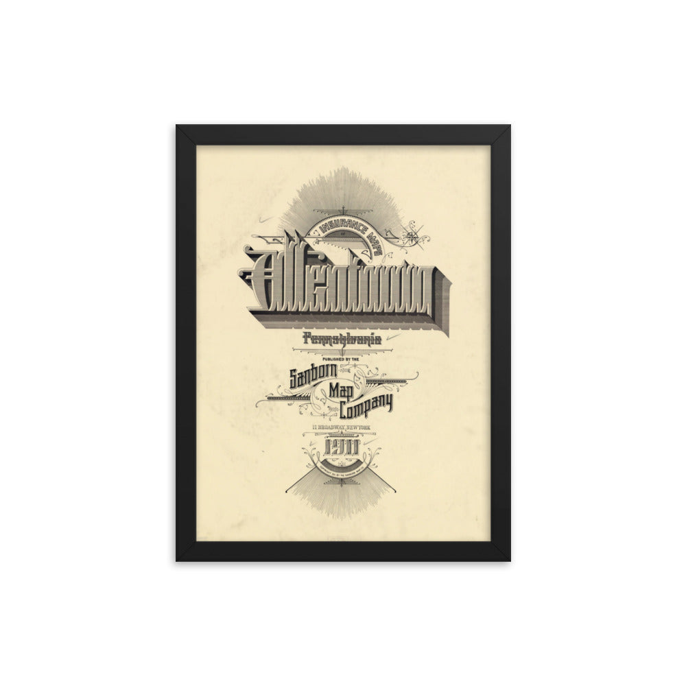 Allentown, Pennsylvania (1911) (Cover Page)