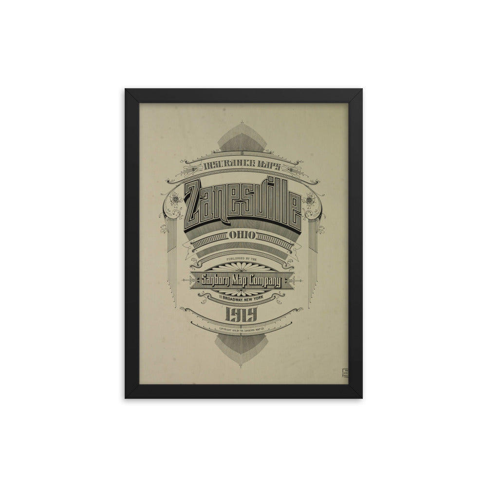 Zanesville, Ohio (1919) (Cover Page)