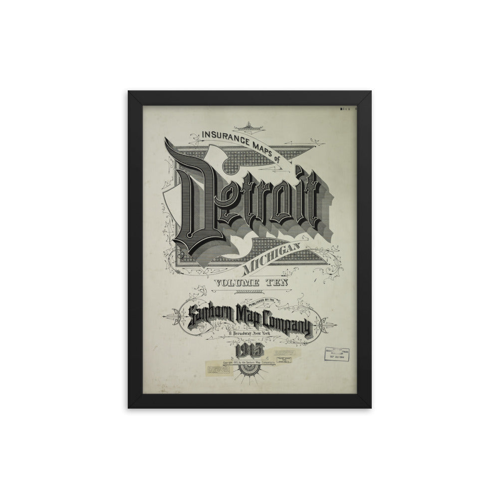 Detroit, Michigan (1915) (Cover Page)