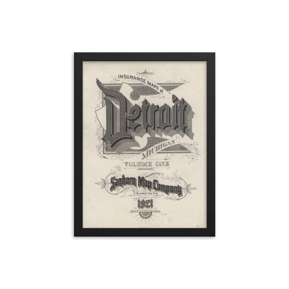 Detroit, Michigan (1921) (Cover Page)