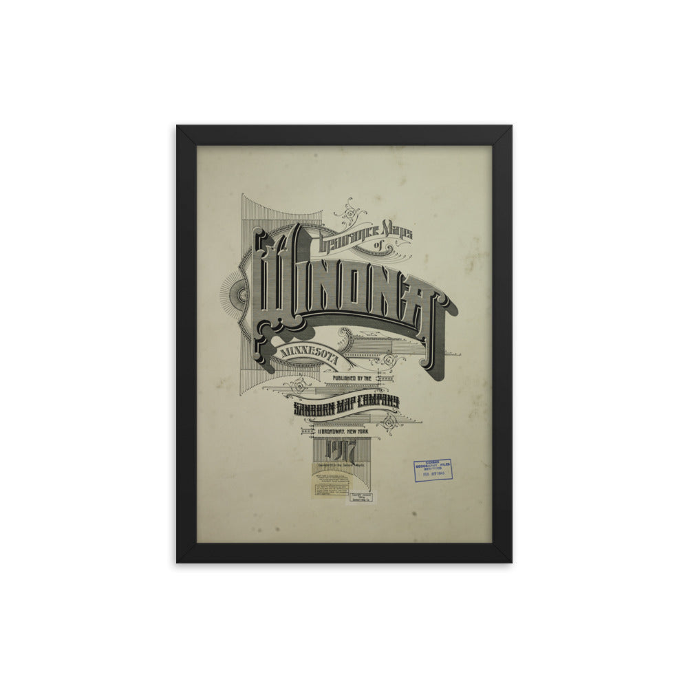 Winona, Minnesota (1917) (Cover Page)