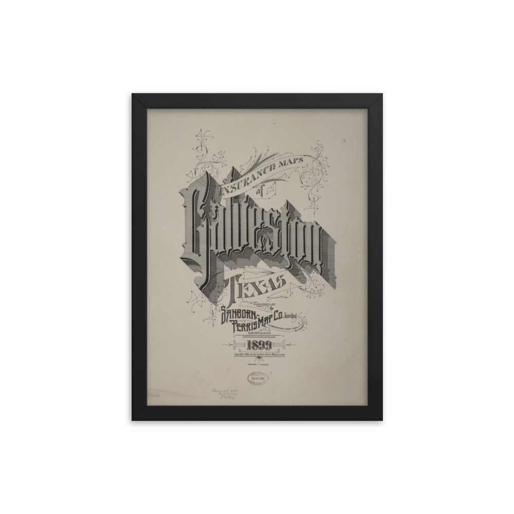 Galveston, Texas (1899) (Cover Page)