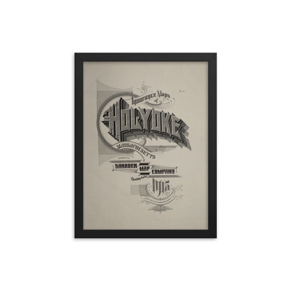 Holyoke, Massachusetts (1915) (Cover Page)
