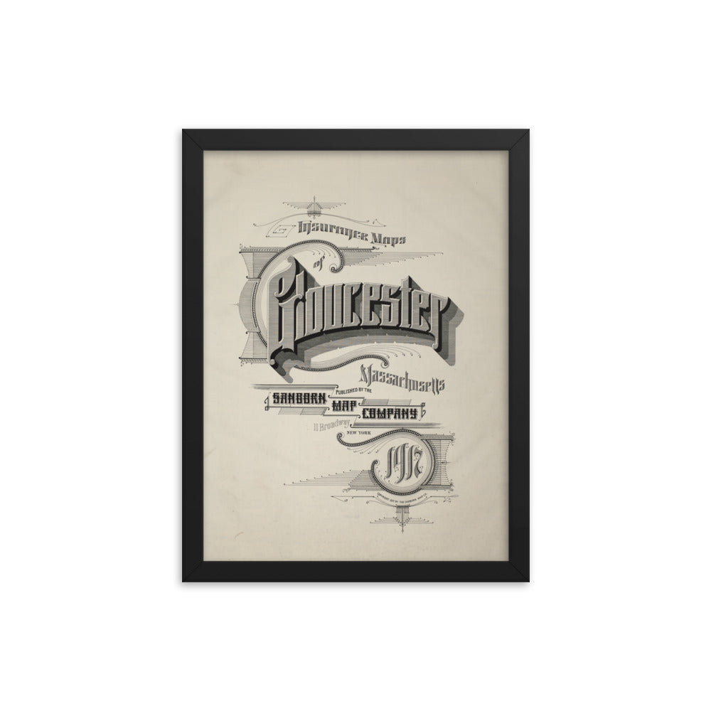 Gloucester, Massachusetts (1917) (Cover Page)