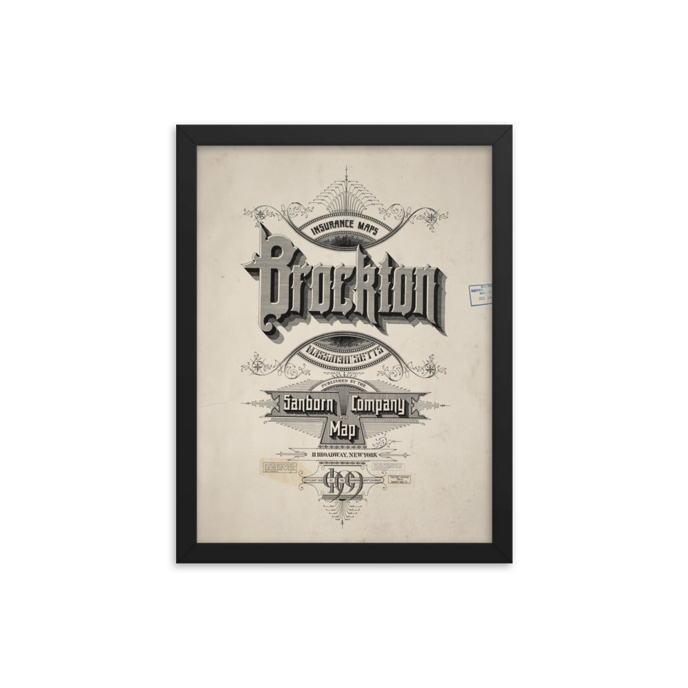 Brockton, Massachusetts (1909) (Cover Page)