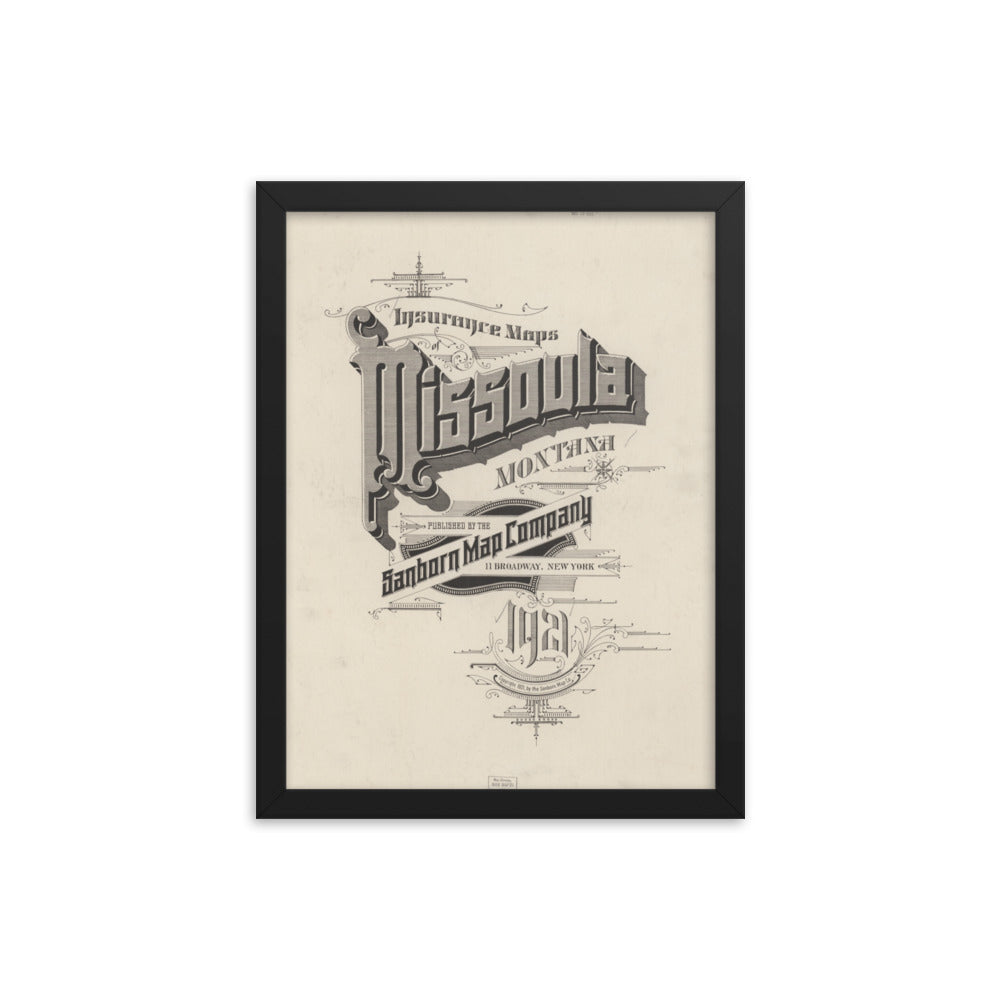 Missoula, Montana (1921) (Cover)