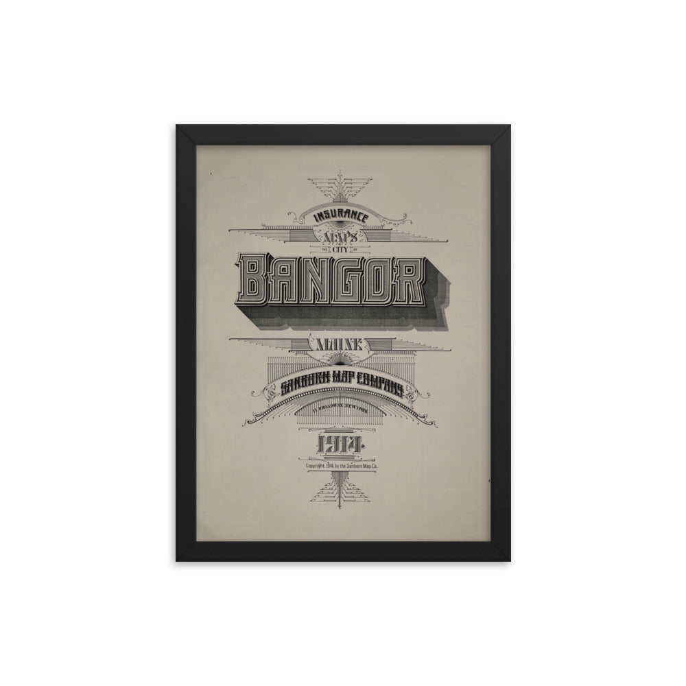 Bangor, Maine (1914) (Cover)