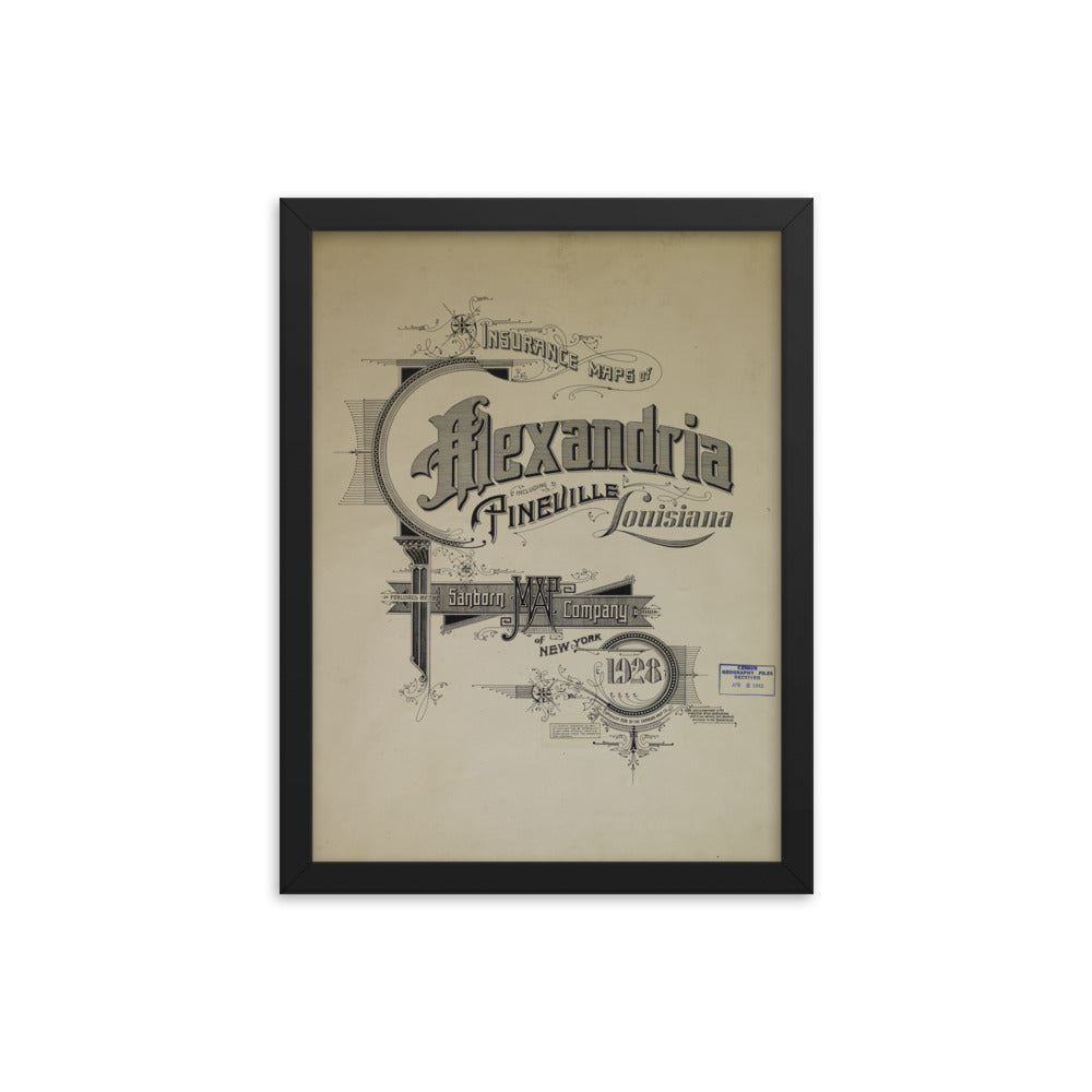 Alexandria, Louisiana (1928) (Cover)