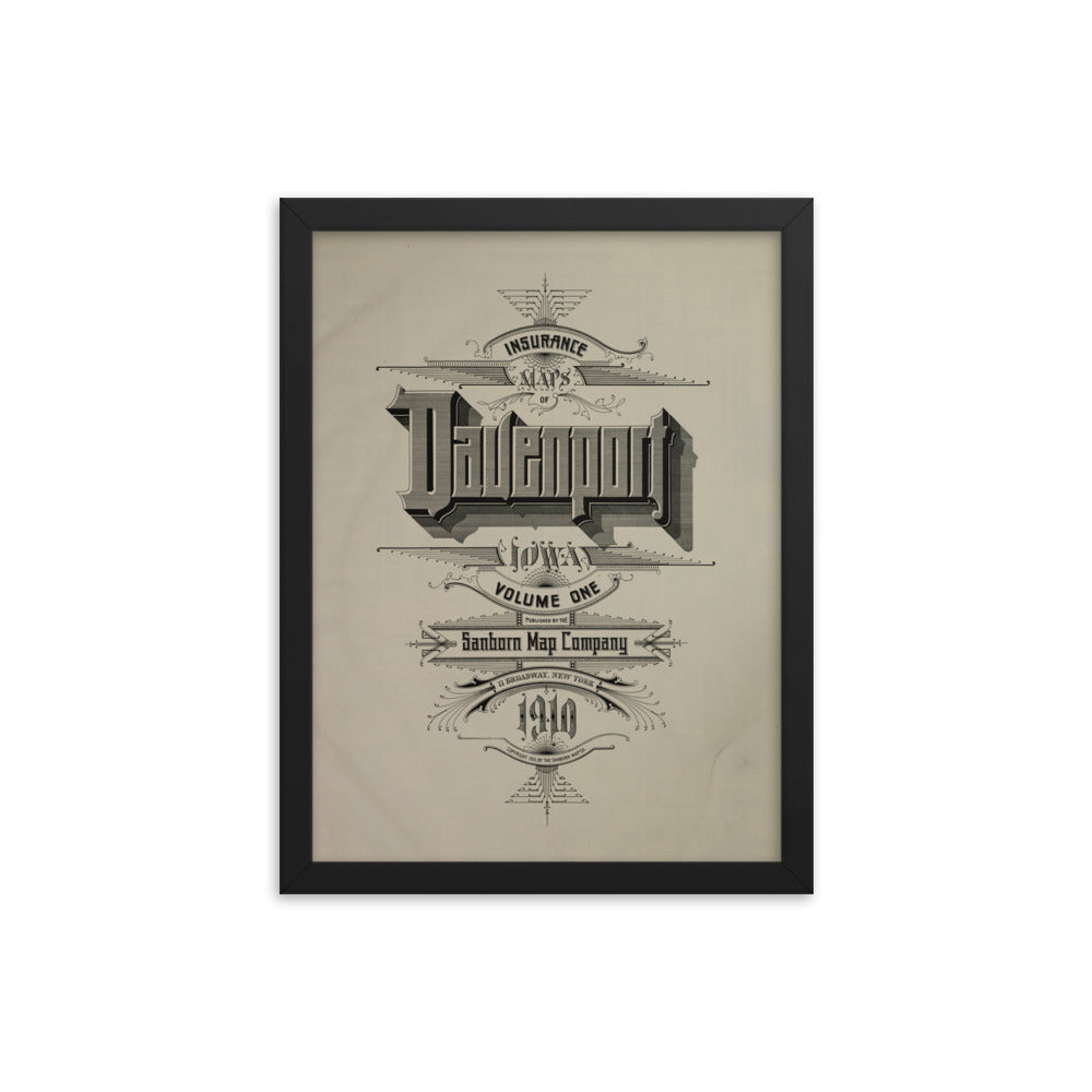 Davenport, Iowa (1910) (Cover)