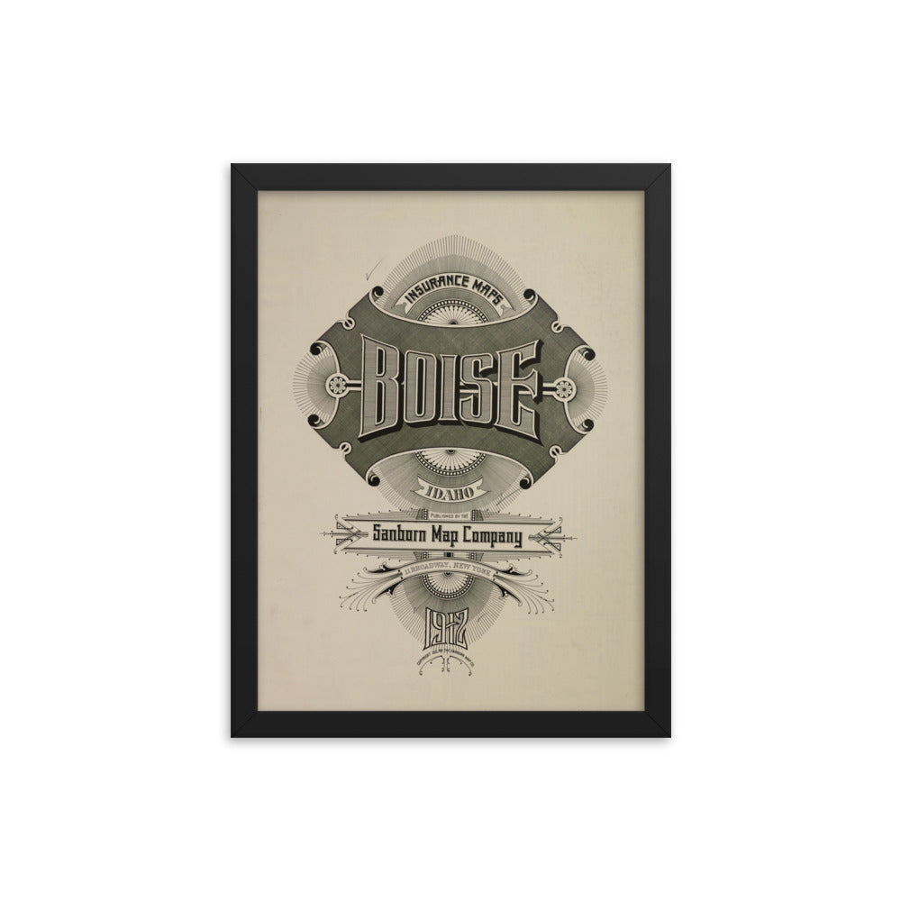 Boise, Idaho (1912) (Cover)