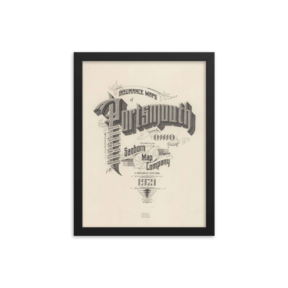 Portsmouth, Ohio (1921) (Cover Page)