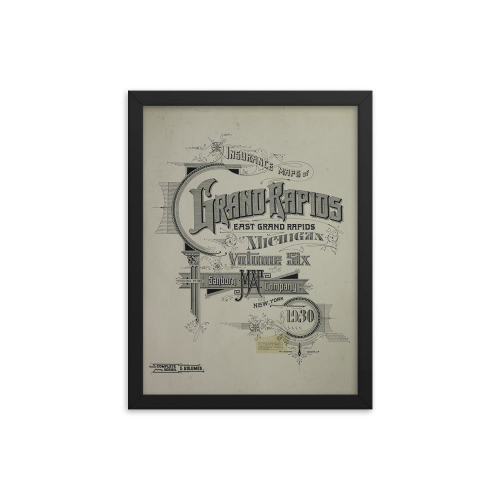 Grand Rapids, Michigan (1930) (Cover Page)