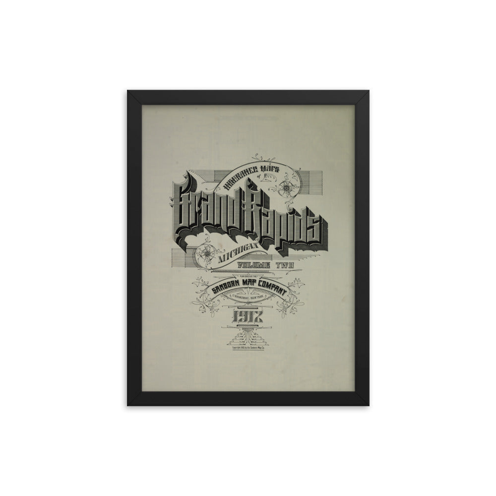 Grand Rapids, Michigan (1912) (Cover Page)
