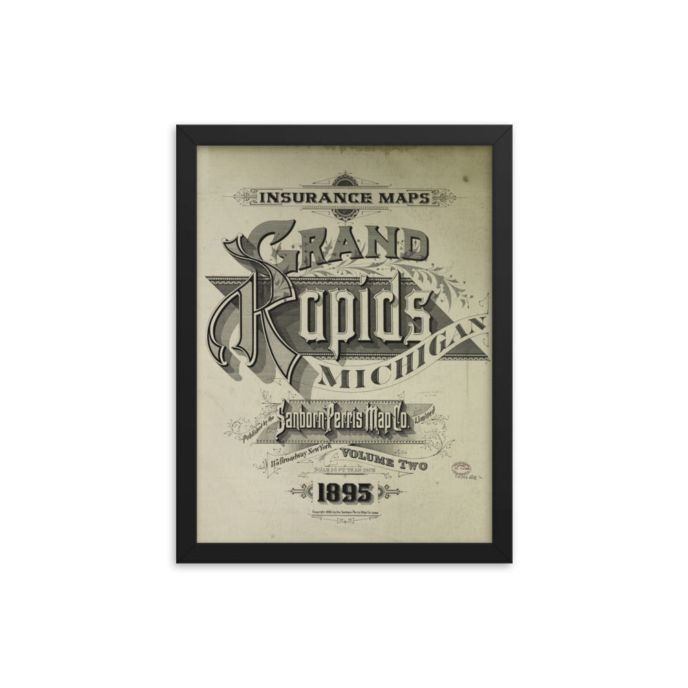 Grand Rapids, Michigan (1895) (Cover Page)