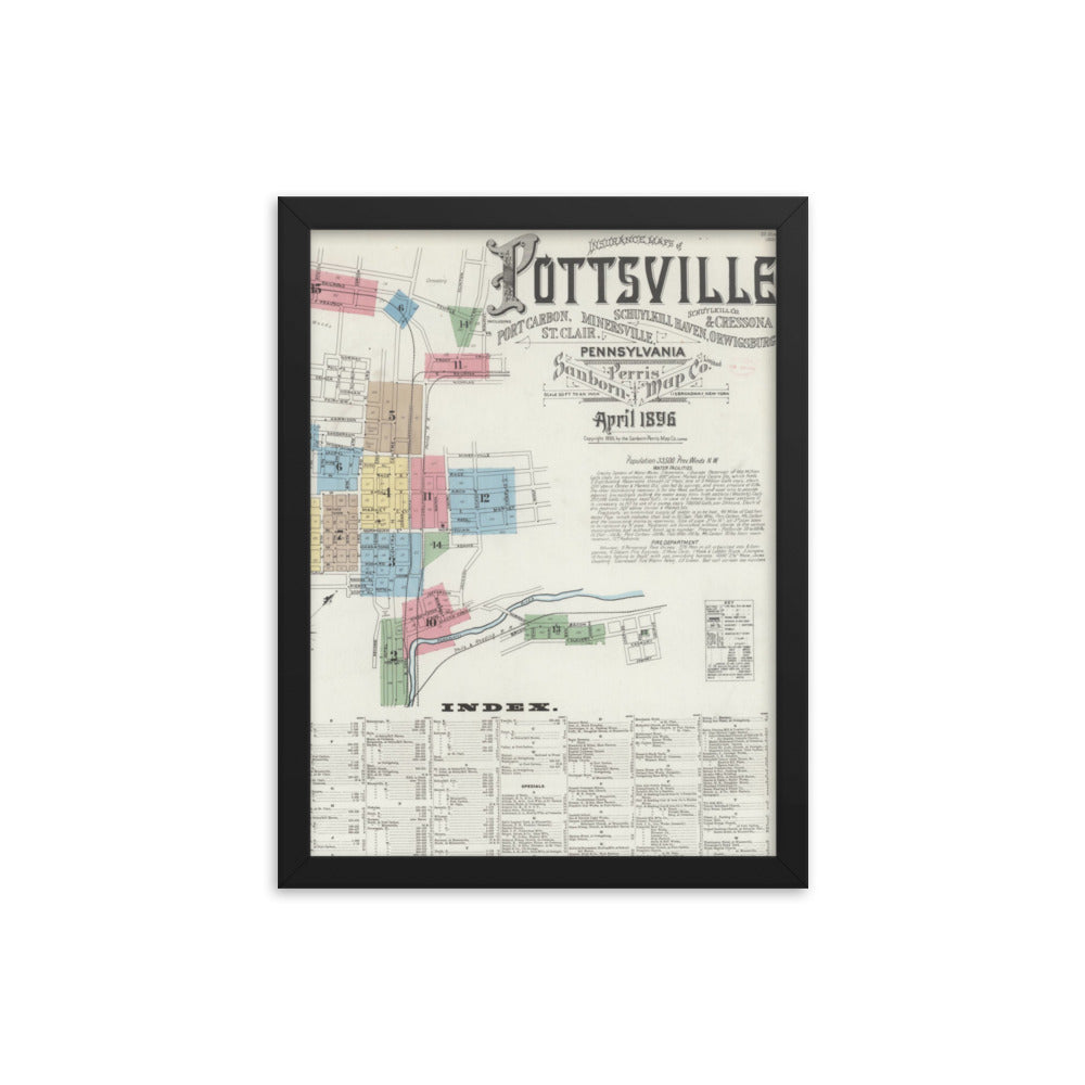 Pottsville, Pennsylvania (1896)