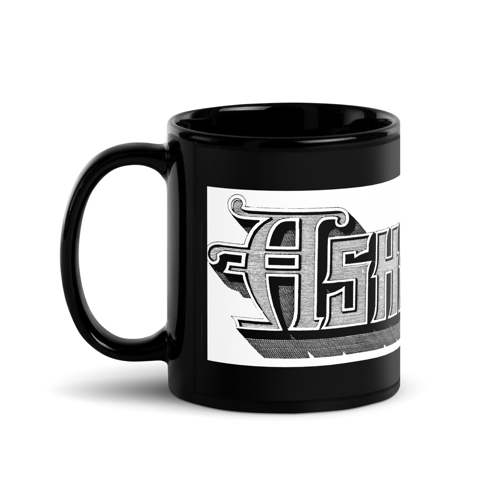 Black Glossy Mug
