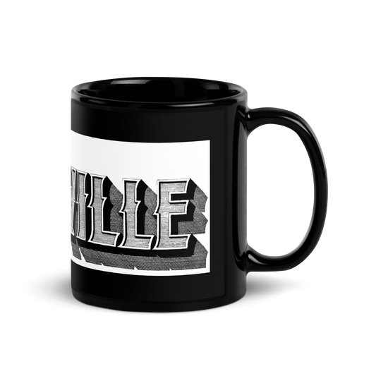 Black Glossy Mug