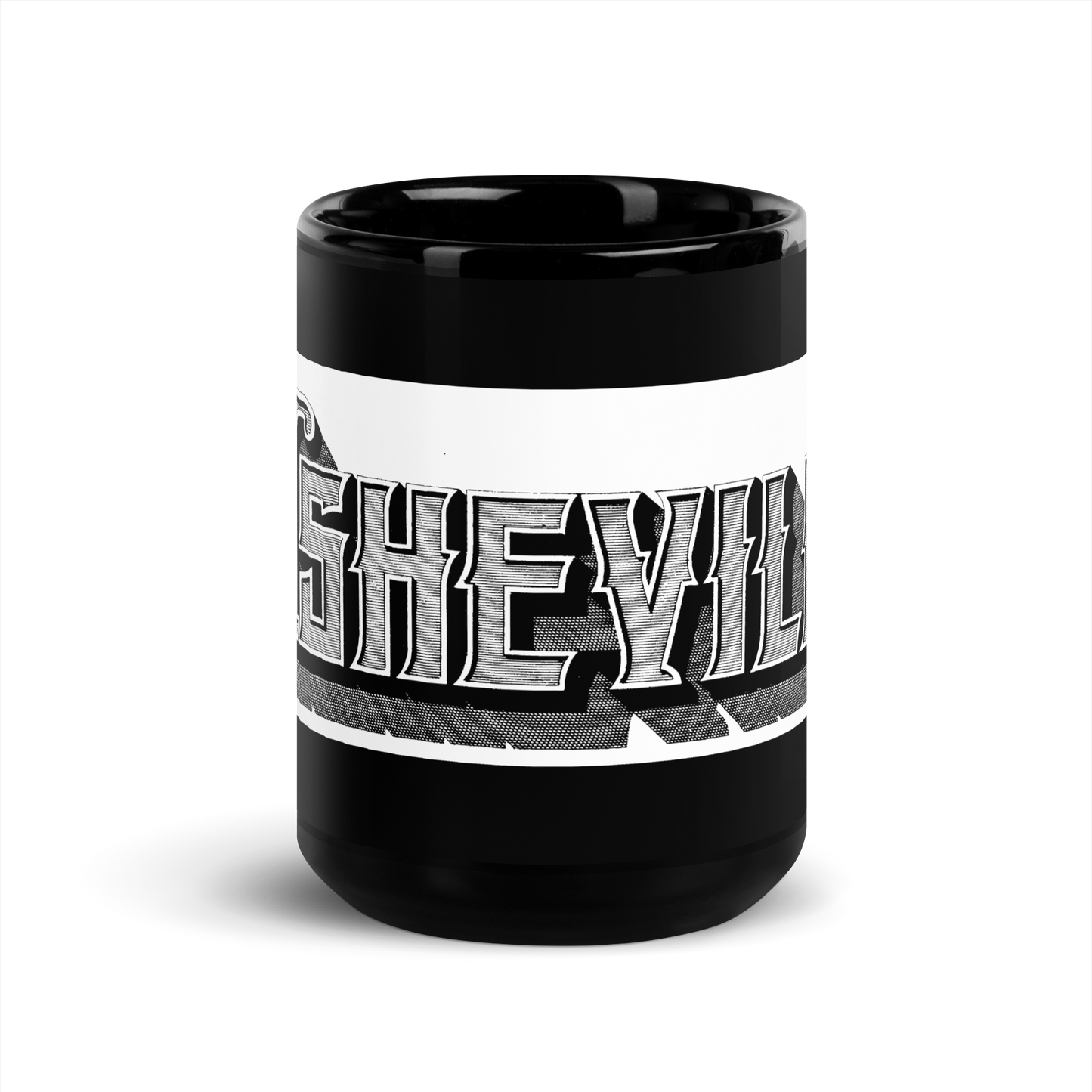 Black Glossy Mug