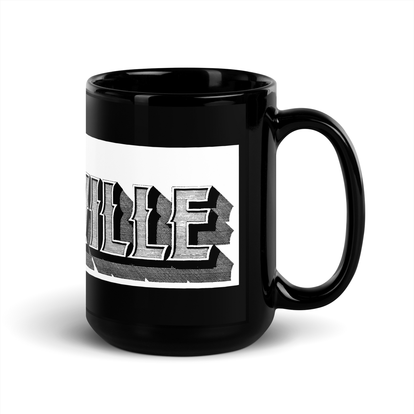 Black Glossy Mug
