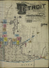 Detroit, Michigan - 1889 Sanborn Map
