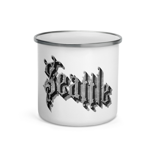Seattle Mug (Enamel)