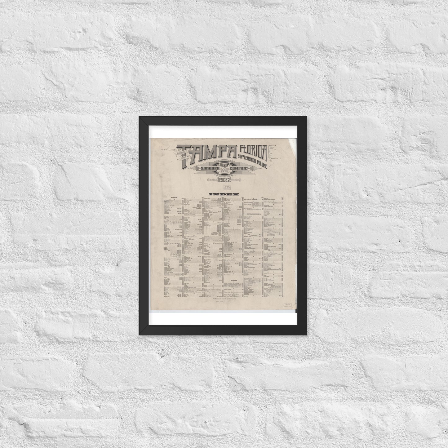 Tampa, Florida (1922)