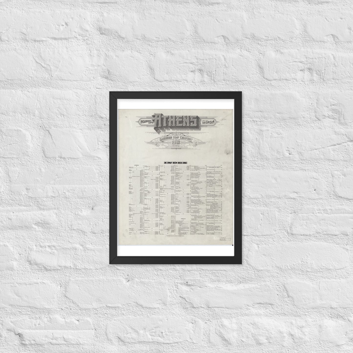 Athens, Georgia (1918)