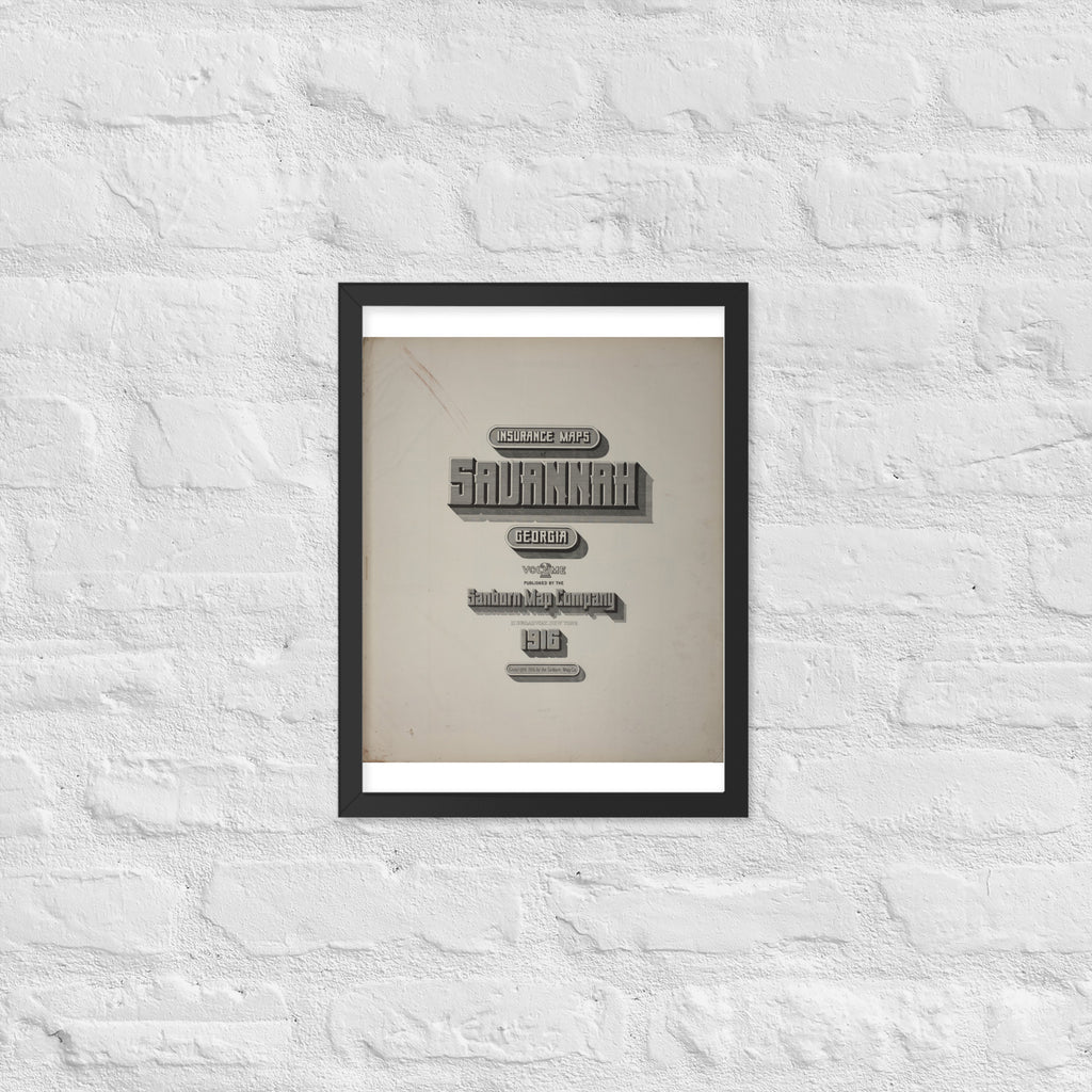 Savannah, Georgia (1916) (Cover)