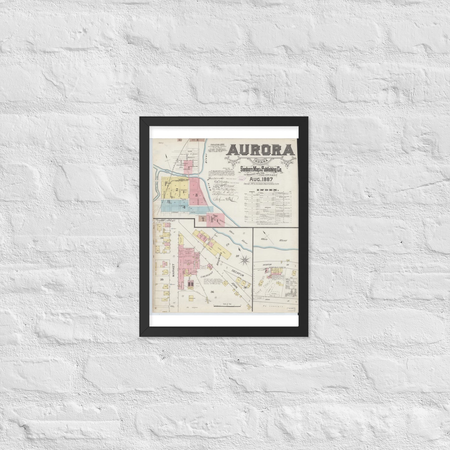 Aurora, Indiana (1887)
