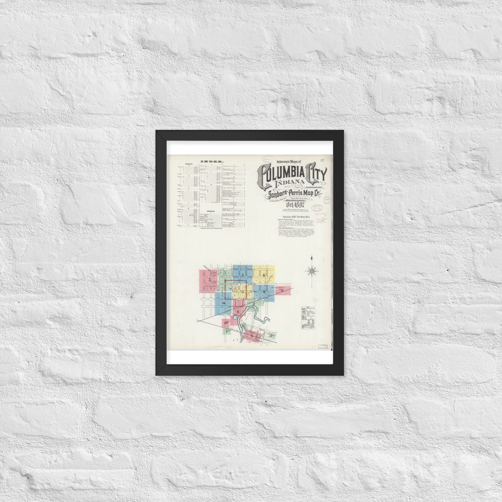 Columbia City, Indiana (1897)