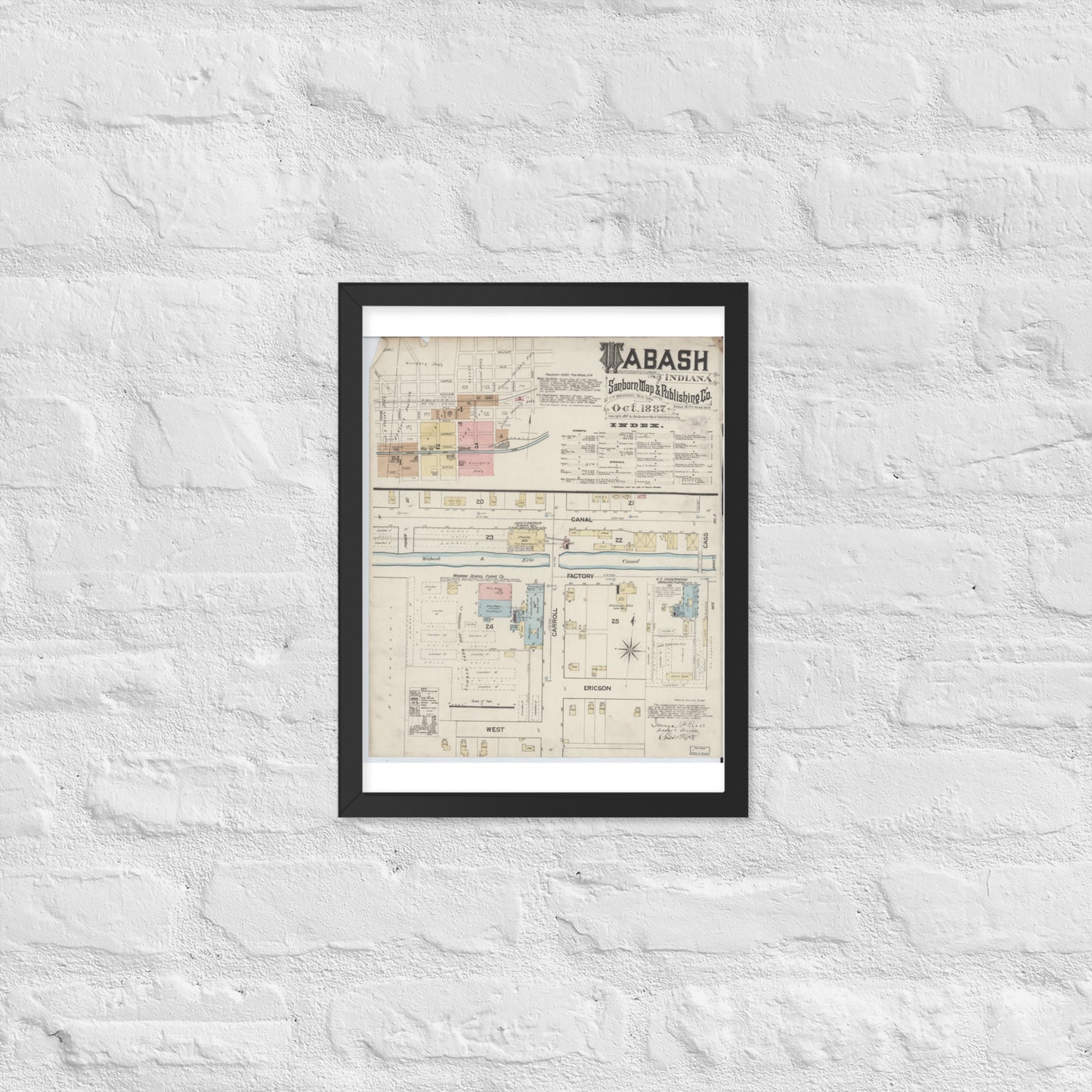 Wabash, Indiana (1887)