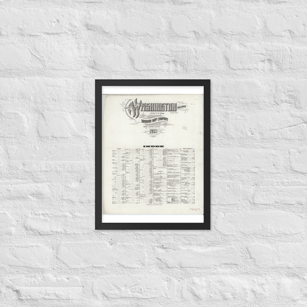 Washington, Indiana (1921)